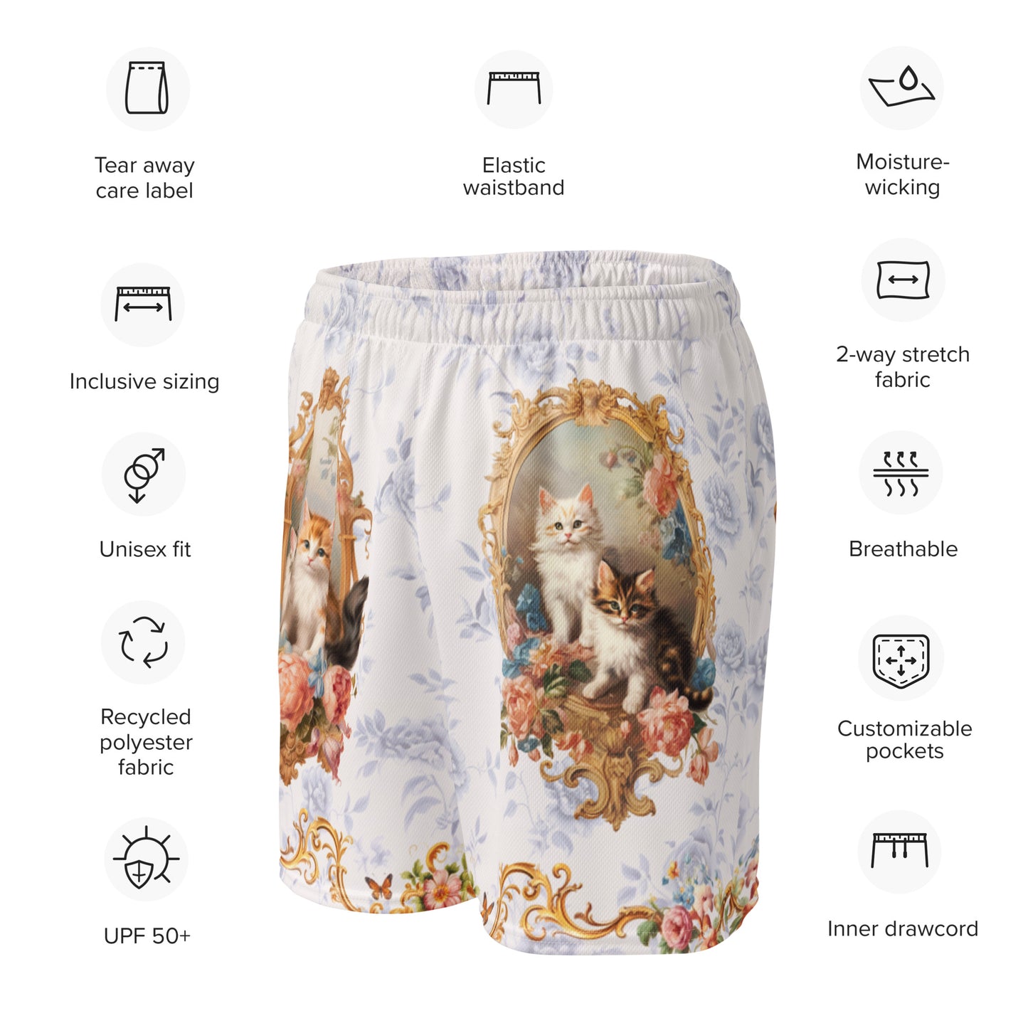 Rococo Kitty Shorts