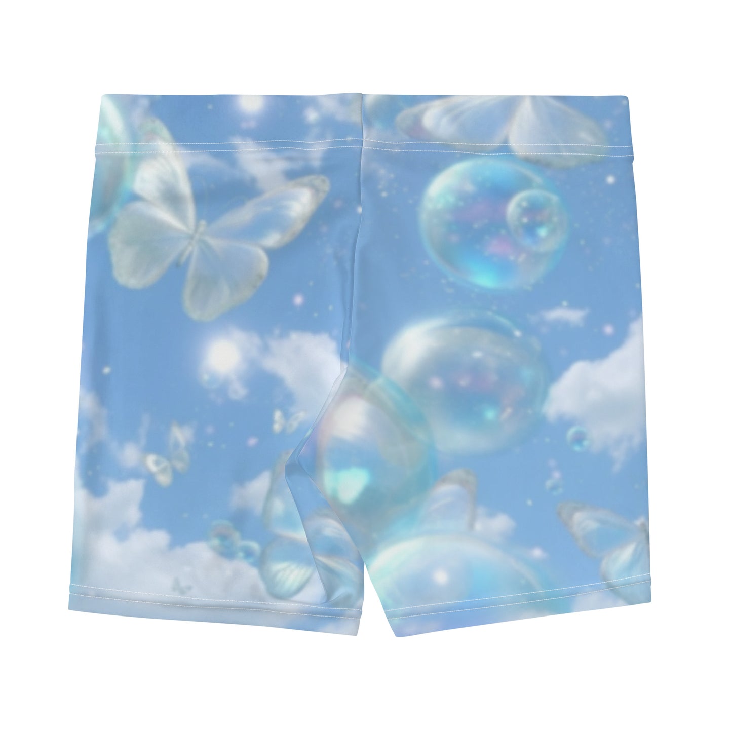 Cloudy Stretchy Shorts